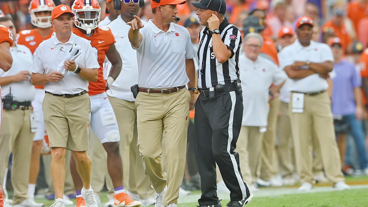 Clemson's Elliott says No. 3 Tigers back on right track